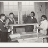 Assembling bench in manual training room at Lakeview Project school. Arkansas