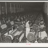 Weaving room, Laurel cotton mill. Laurel, Mississippi