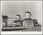 Cotton seed storage warehouse near Lake Providence, Louisiana