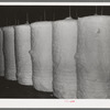 Row of cotton bats. Laurel cotton mills, Laurel, Mississippi