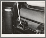 Detail of process of making cotton ropes from cotton bats. Laurel mills, Mississippi