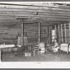 Mother and three children living in abandoned church because of acute housing conditions. Near Laurel, Mississippi