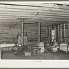 Mother and three children living in abandoned church because of acute housing conditions. Near Laurel, Mississippi