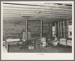 Mother and three children living in abandoned church because of acute housing conditions. Near Laurel, Mississippi
