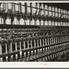 Thread-making machinery. Laurel cotton mill, Laurel, Mississippi
