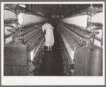 Cotton thread-making machinery. Laurel cotton mill, Laurel, Mississippi