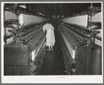 Cotton thread-making machinery. Laurel cotton mill, Laurel, Mississippi