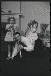Bunny Berigan with his daughters, Joyce and Patty