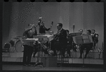 Tommy Morganelli, guitar, performing with the Berigan band on a CBS broadcast of Paul Whiteman’s Chesterfield radio program