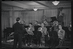 Berigan rehearsing his band