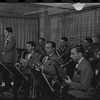 Bunny Berigan rehearsing with his band