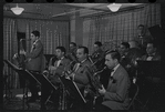 Bunny Berigan rehearsing with his band