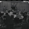 Bunny Berigan rehearsing with his band