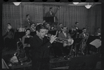 Bunny Berigan rehearsing with his band