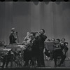 Joe Dixon, clarinet, and Tommy Morganelli, guitar, performing with the Bunny Berigan band on a CBS broadcast of Paul Whiteman’s Chesterfield radio program
