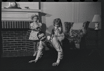 Bunny Berigan with his daughters, Joyce and Patty