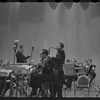 Joe Dixon, saxophone, performing with the Berigan band on a CBS broadcast of Paul Whiteman’s Chesterfield radio program