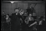 Bunny Berigan rehearsing with his band