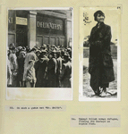 Two Photographs On such a queue met "Mr. Smith".  Unkept Polish woman refugee, fleeing the Gestapo as Sophie fled.