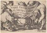 Frontispice (From: Varie figure gobbi, suite appelée aussi Les bossus, Les pygmées, Les nains grotesques)