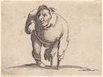 L'estropié a la béquille et a la jambe de bois