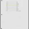 Script, including schedules and song scores