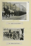 Two Photographs Germans entering Warsaw.  Poland, Forced Labor.