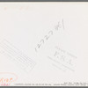 Mrs. Hutton opens electric washing machine. Her son put in all the electric equipment, Pie Town, New Mexico