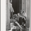 On the front steps, Pie Town, New Mexico