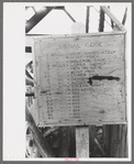 Signal code at gold mine, Mogollon, New Mexico