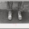 Detail of miner's boots, Mogollon, New Mexico