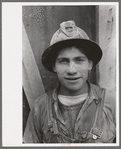 Miner at gold mine, Mogollon, New Mexico