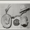 Hat rack of Hidalgo County, Texas, Mexican farm home