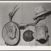 Hat rack of Hidalgo County, Texas, Mexican farm home