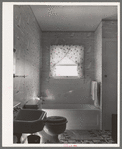 Bathroom of tenant purchase house. Hidalgo County, Texas