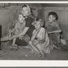 White migrant mother with children. Weslaco, Texas