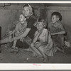 White migrant mother with children. Weslaco, Texas