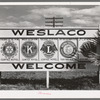 Sign. Weslaco, Texas