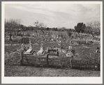 General view of Mexican cemetery. Raymondville, Texas