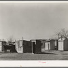Privies and out buildings in Mexican section. Robstown, Texas