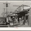 Street in North Beach district, Corpus Christi, Texas. This is the tourist section