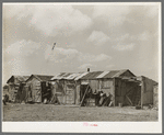 Housing in Mexican district. Robstown, Texas