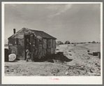 Shack of war veteran with view along Nueces Bay. Corpus Christi, Texas