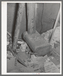 Stove of white migrant workers camped at Edinburg, Texas