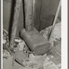 Stove of white migrant workers camped at Edinburg, Texas