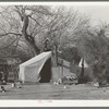 Camp of migrant workers near Harlingen, Texas