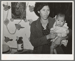 Mexican mother and child. Crystal City, Texas