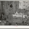 Kitchen in Mexican house. Crystal City, Texas