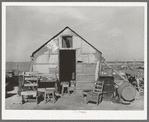 Home of squatter on Nueces Bay. Corpus Christi, Texas