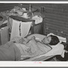 Mexican tubercular patient in home. Crystal City, Texas